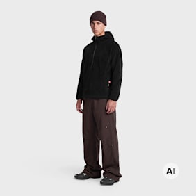 PURPLE MOUNTAIN OBSERVATORY Primaloft Ursa Zip Hoody black