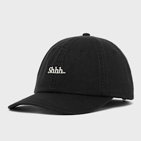 Wood Wood Shhh Cap schwarz