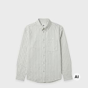 Wood Wood Adam Shirt grau