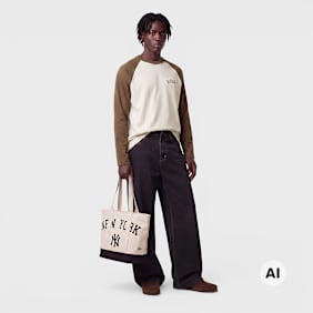 Wood Wood Diego LS Tee beige