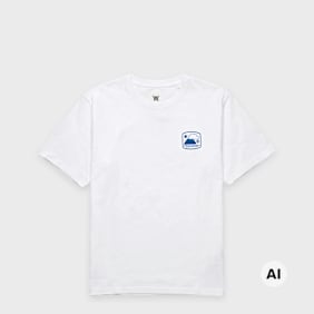 Wood Wood Ace Outsider T-Shirt bright white UndefinedColor