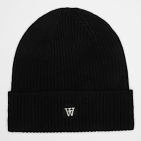 Wood Wood Vin Beanie Schwarz