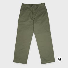 Wood Wood Maison Trousers grün