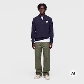 Wood Wood Maison Trousers green