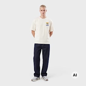 solebox Racing Tee Sticker beige