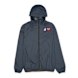 Comme des Garcons Play K-Way Full Zip Jacket Red Emblem blauw 87986 1