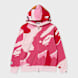 A Bathing Ape Mega ABC Camo Double Shark Relaxed Fit Full Zip Hoodie light pink 92453 1