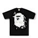 A Bathing Ape City Camo Painting Ape Head Tee black 93325 1
