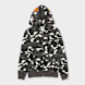 A Bathing Ape City Camo Shark Regular Fit Ful0l Zip Hoodie schwarz 99483 1