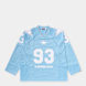 A Bathing Ape Line Camo Multi Logo Cropped Fit Football Jersey blau 99511 1