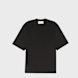 AMI PARIS T-Shirt Tonal Embossed black 106045 1