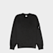 C. P. Company Brushed And Emerized Diagonal Fleece Crewneck black 106833 1
