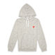 Comme des Garcons Play Hooded Sweatshirt grey 51238 1
