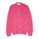 Comme des Garcons Play Knit Cardigan lichtroze 83644 1