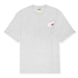 A Bathing Ape Logo Relaxed Fit Tee grey 90444 1
