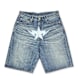 A Bathing Ape Twin Sta Relaxed Fit Denim Shorts blue 91114 1