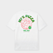 Jordan Pizza Graphic Crewneck T-Shirt weiß 98103 1