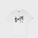 A Bathing Ape Screen Camo Bape Sta Tee weiß 99499 1