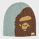 A Bathing Ape Ape Head Knit Cap grau 99520 1
