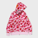 A Bathing Ape ABC Camo 2nd Shark Full Zip Hoodie light pink 99558 1