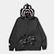 A Bathing Ape Color Camo Shark Full Zip Double Hoodie schwarz 99557 1