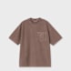 Carhartt WIP S/S Loose Pocket T-Shirt bruin 101862 1