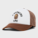 A Bathing Ape College Mesh Cap bruin 104989 1