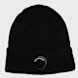 C. P. Company Extrafine Merino Wool Lens Beanie black 106804 1