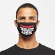 Market Warning Face Mask black zwart 56503 4
