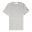 Comme des Garcons Play T-Shirt Sleeve Heart Logo grau 81363 1