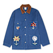 Sky High Farm Embroidered Workwear Denim Chore Coat Woven blau 82588 1