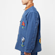 Sky High Farm Embroidered Workwear Denim Chore Coat Woven blauw 82588 3