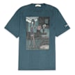 UNDERCOVER TEE signal green/black turkoois 83503 1