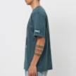 UNDERCOVER TEE signal green/black turkoois 83503 3