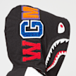A Bathing Ape Souvenir Shark Zip Hoodie zwart 83816 8
