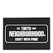 Neighborhood Logo Bar Mat schwarz 90793 1