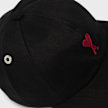 AMI PARIS Red Ami De Coeur Embroidery Cap schwarz 89003 4