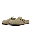 Birkenstock Boston Suede Canvas groen 85019 1