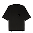 Comme des Garcons Homme T-Shirt aus Baumwolle schwarz 89065 1