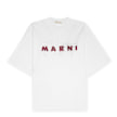 Marni T-Shirt aus Baumwolle weiß 88255 1