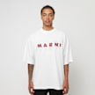Marni TEE-SHIRT graphite sombre/black white 88255 2
