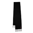 AMI PARIS Red Adc Scarf black 87133 1