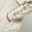 Pleasures OE Zip Up Hoodie beige 89178 5