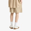 Acne Studios Regular Fit-Shorts aus Fleece Beige 85513 3