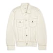 AMI PARIS Trucker Denim Jacket beige 85549 1