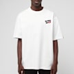 A Bathing Ape Logo Relaxed Fit Tee Weiss 87766 2