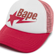 A Bathing Ape Bape Sta Mesh Cap red red 90863 3