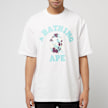 A Bathing Ape Map Camo College Relaxed Fit Tee white 90188 2
