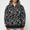 A Bathing Ape Neon Camo Shark Full Zip Hoodie black camouflage 86282 2