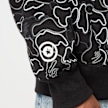 A Bathing Ape Neon Camo Shark Full Zip Hoodie black camouflage 86282 7